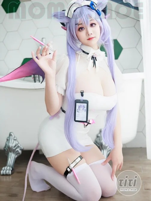 阿雪雪 – NO.030 原神 刻晴魅魔护士[100P+7V-1.94G]