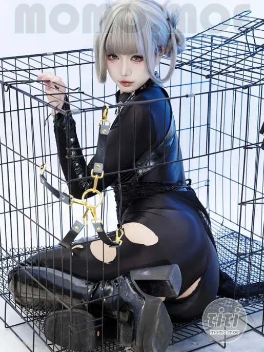 柒柒要乖哦 – NO.074 黑靡烟旗袍 [108P+2V-1.87G]