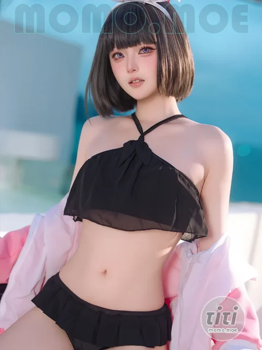 屿鱼 – NO.086 蔚蓝档案 静山真白 泳装 [30P-244M]