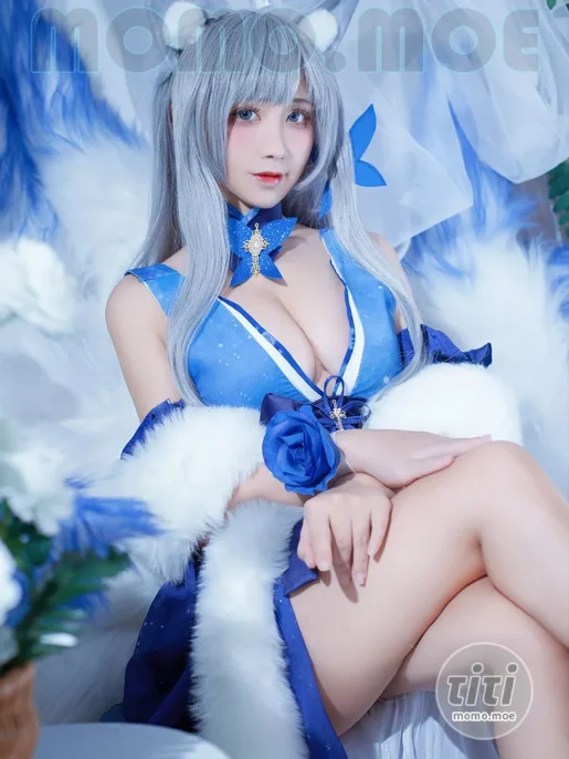 九曲Jean – NO.110 碧蓝航线 信浓礼服 [9P-64M]