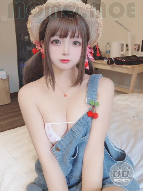 日奈娇 – NO.257 背带牛仔裤 [44P-76M]