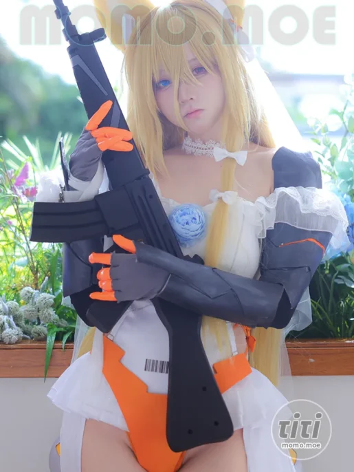 G44不会受伤 – NO.186 少女前线 G41·挚诚花语 [44P-685M]